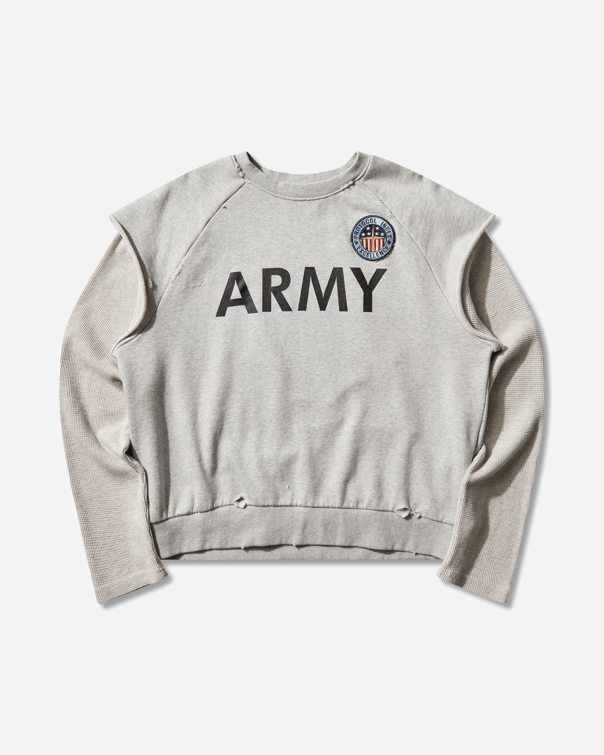 Protocol Index Layered Thermal Jersey Grey T-Shirts Longsleeve PI26SSMT02 GREY