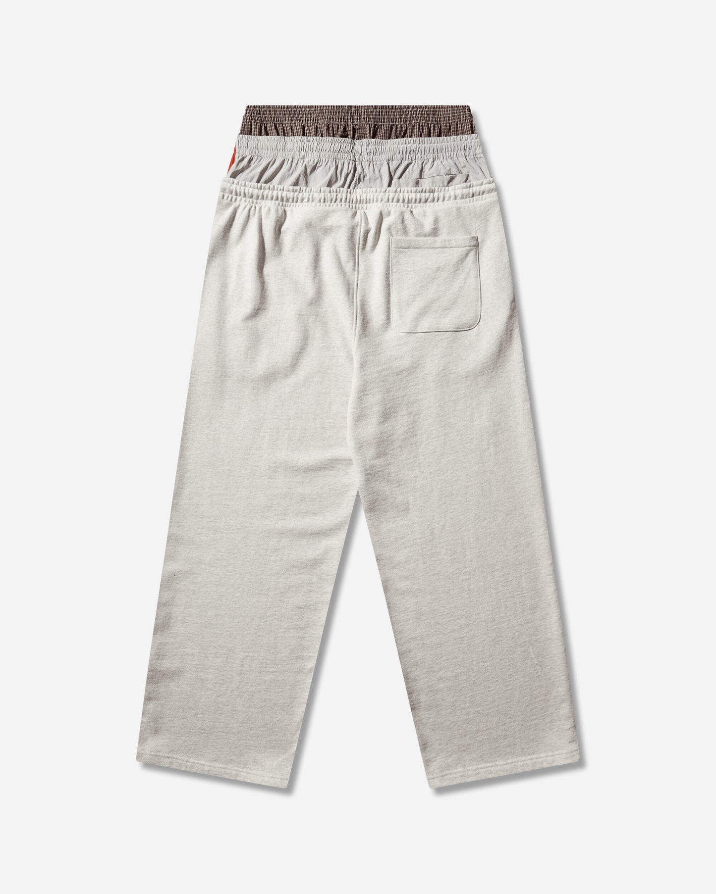 Protocol Index 3 Layered Sweat Pants White Melange Pants Sweatpants PIS26SSMB08 WHITE