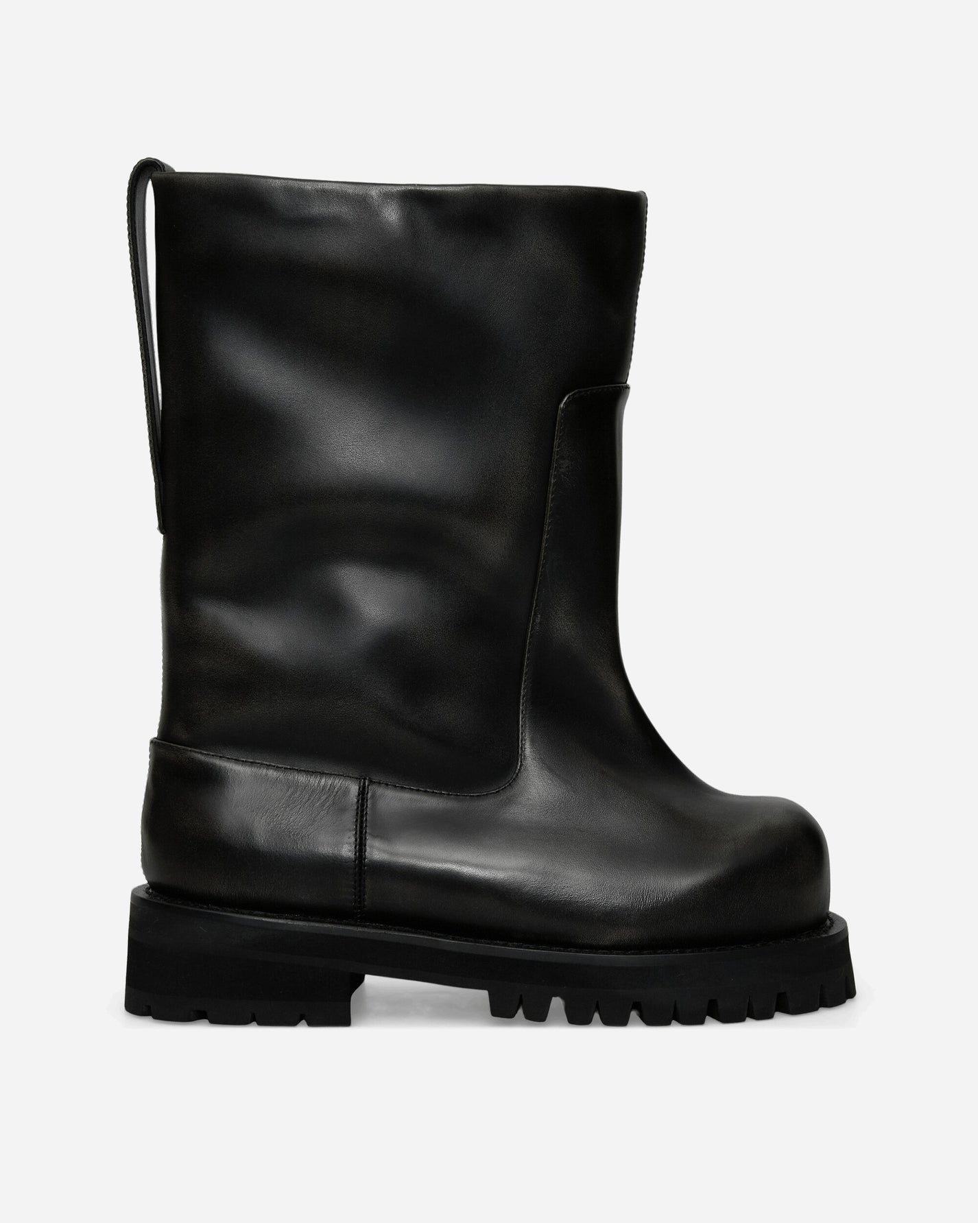 Protocol Index Distressed Shaft Boots Black Boots Knee PIS26SSMA05 BLACK