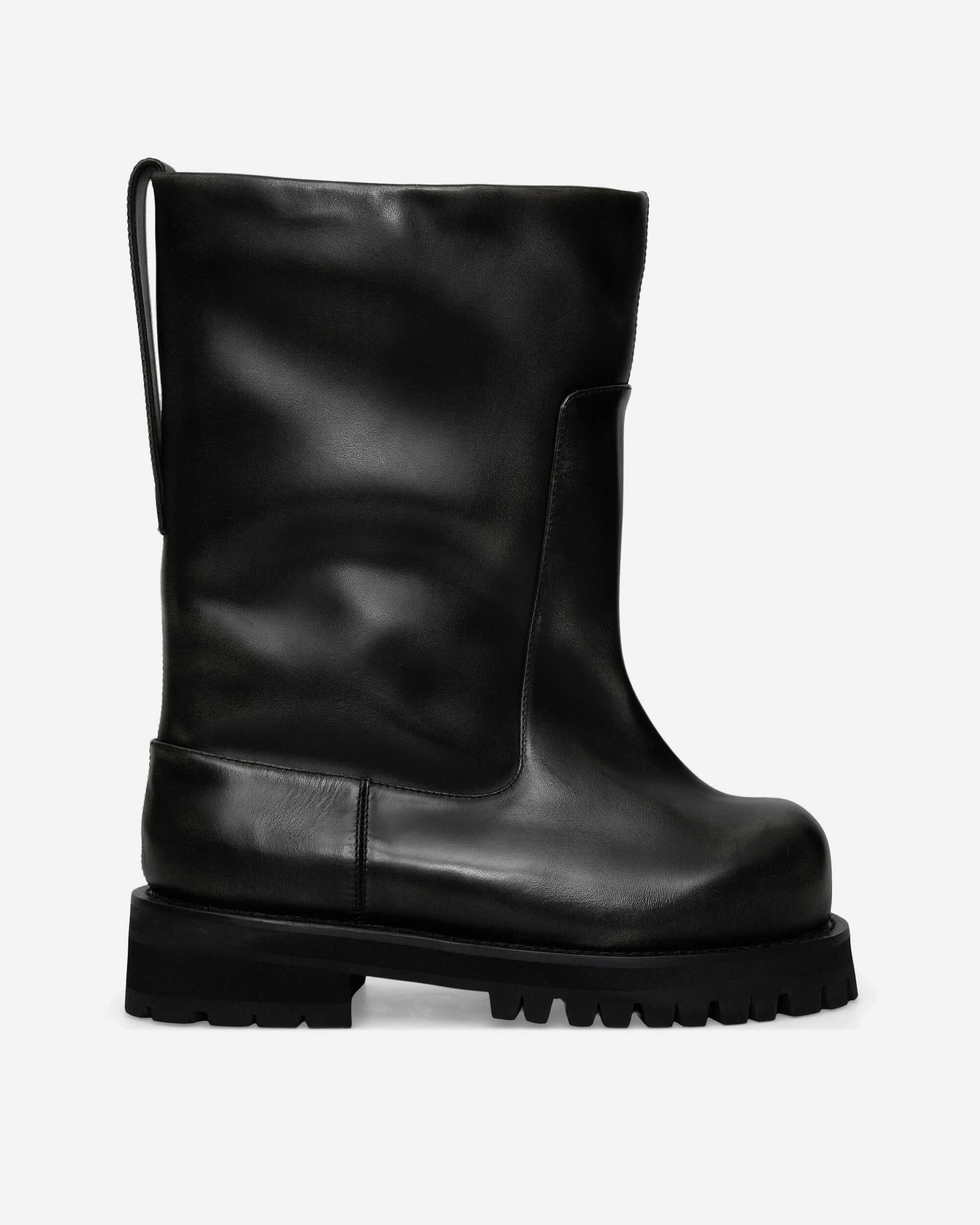 Protocol Index Distressed Shaft Boots Black Boots Knee PIS26SSMA05 BLACK