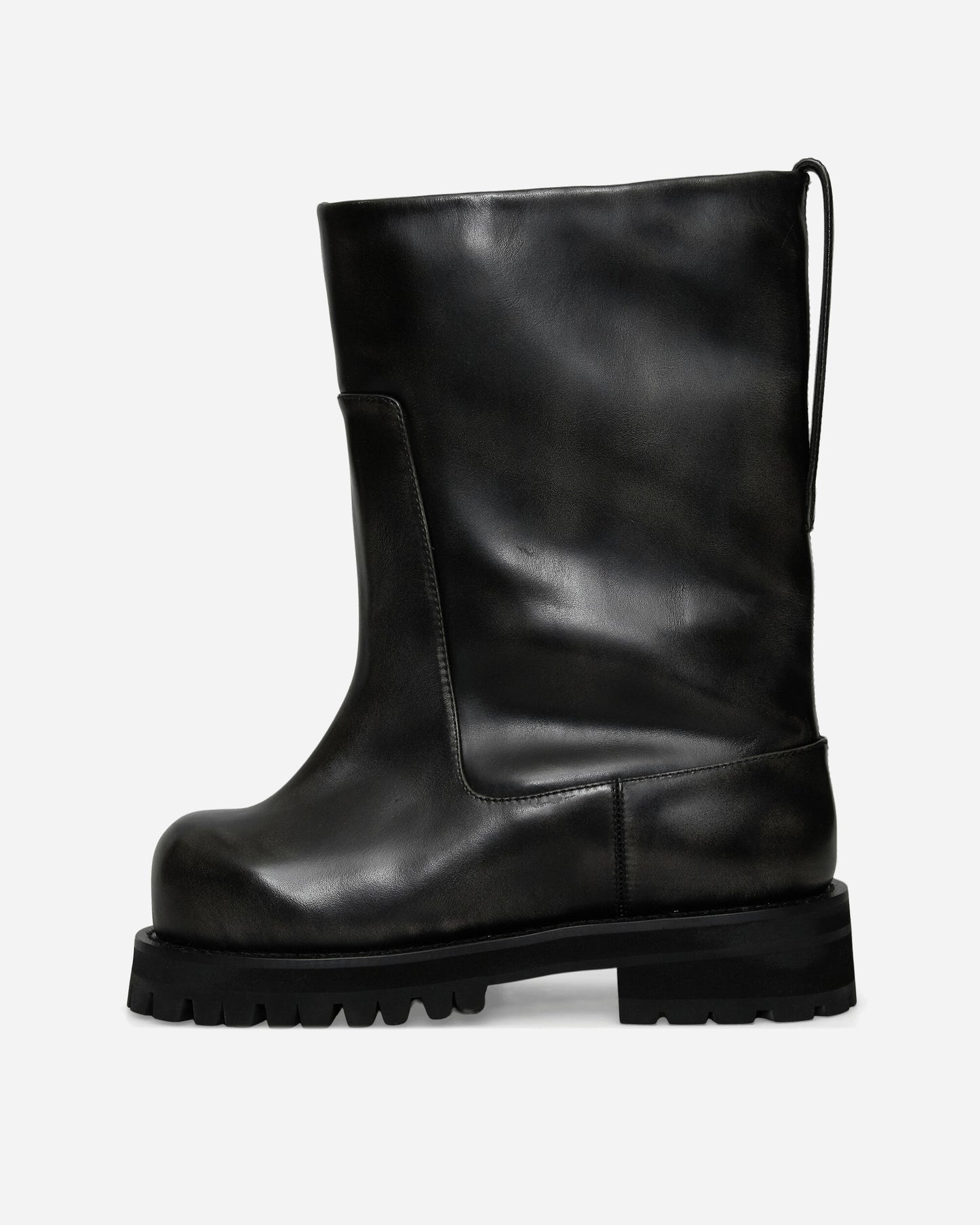 Protocol Index Distressed Shaft Boots Black Boots Knee PIS26SSMA05 BLACK