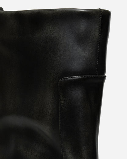 Protocol Index Distressed Shaft Boots Black Boots Knee PIS26SSMA05 BLACK