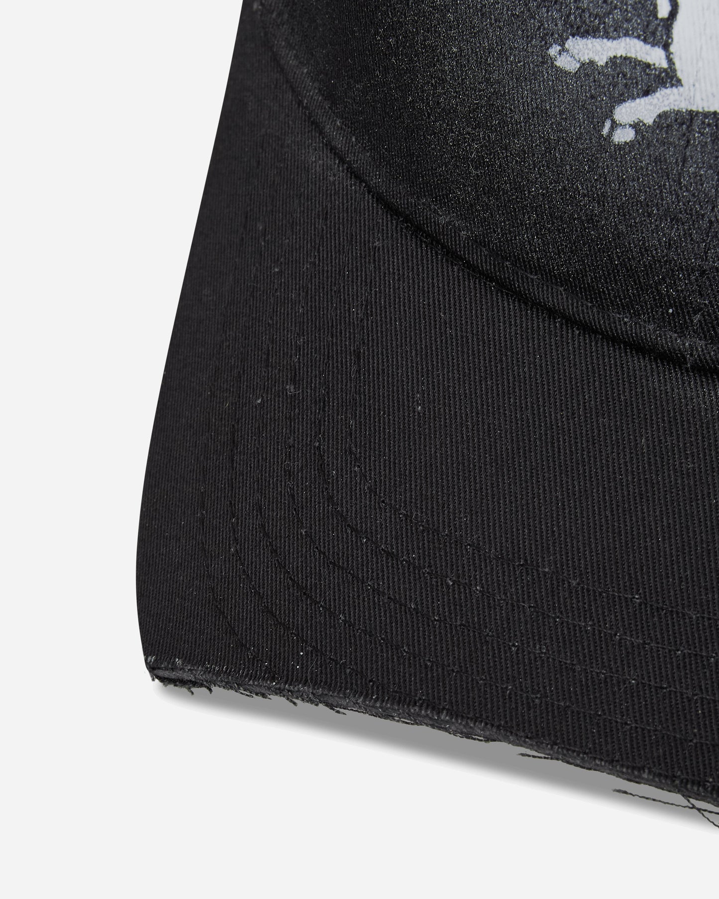 Prototypes Sprayed Goat Cut Up Cap Black Hats Caps PT09ACC02USBK BLACK