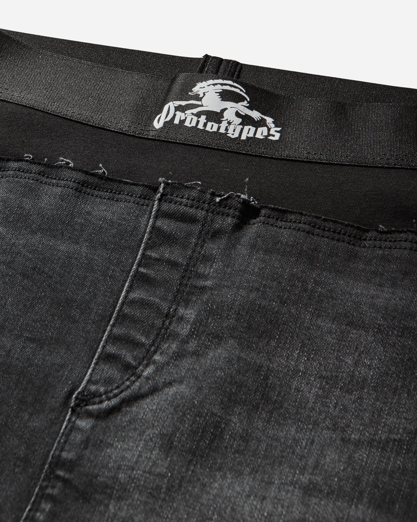 Prototypes Wmns Denim Pencil Skirt Black Skirts Denim Skirts PT09DE12WWBK BLACK