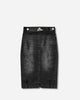 Prototypes Wmns Denim Pencil Skirt Black Skirts Denim Skirts PT09DE12WWBK BLACK