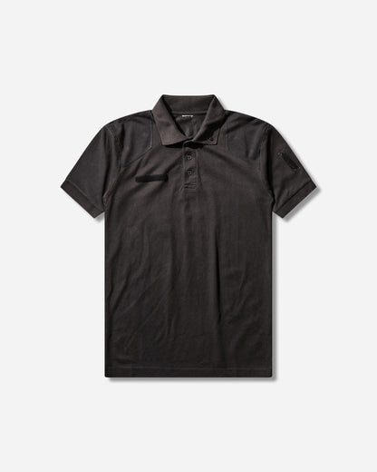 Prototypes Cut Up Military Polo Black T-Shirts Polo PT09JE15USBK BLACK
