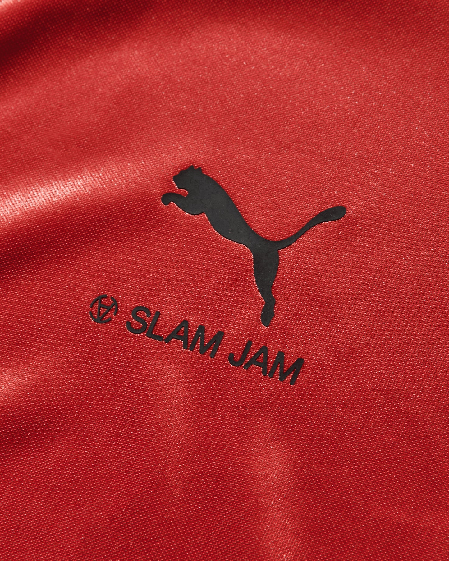 Puma ACM x Slam Jam Jersey LS Red T-Shirts Longsleeve 787637-02
