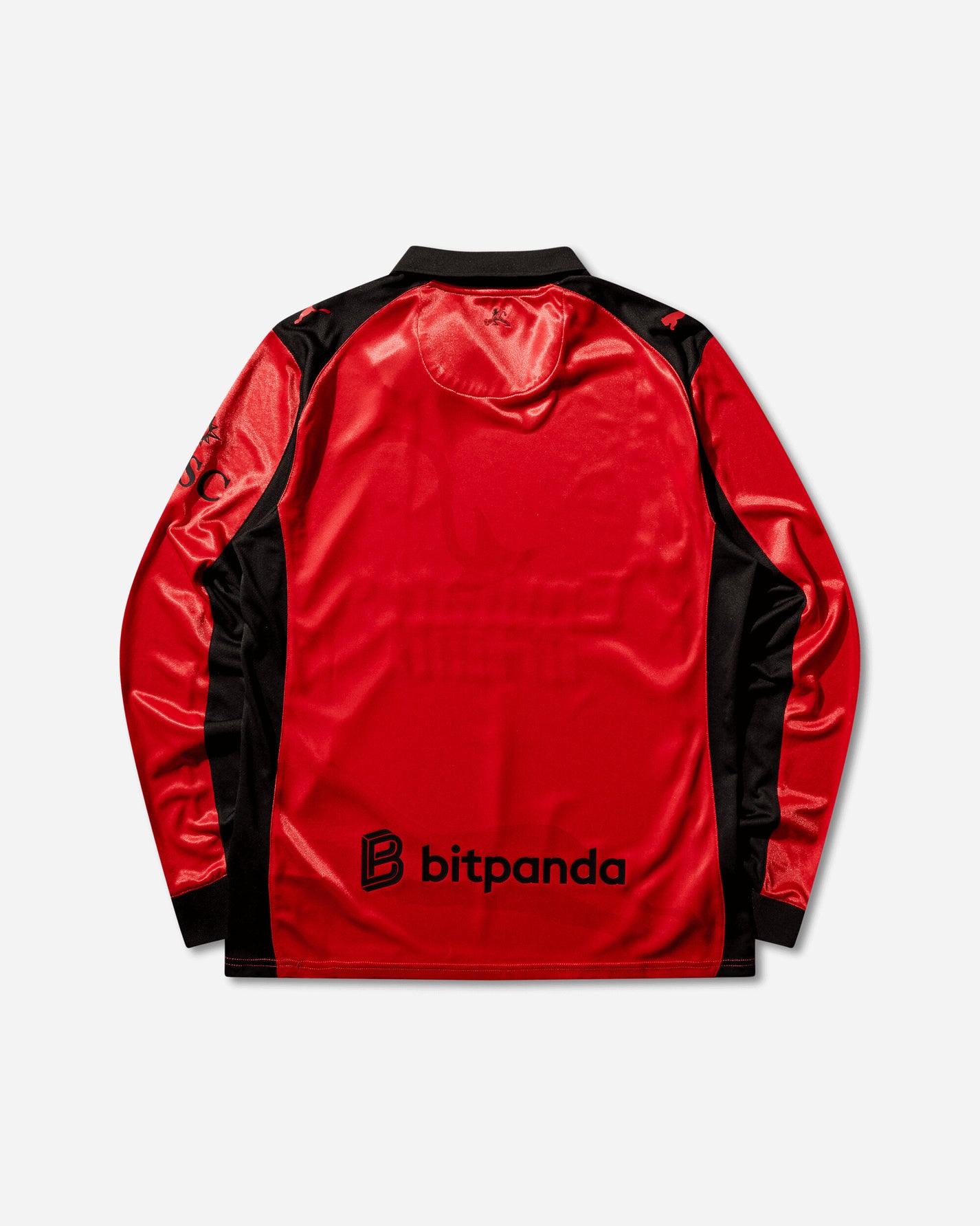 Puma ACM x Slam Jam Jersey LS Red T-Shirts Longsleeve 787637-02