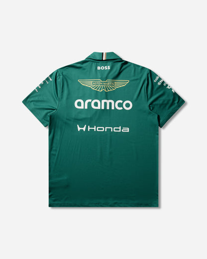 Puma Amf1 Replica Polo Green Lux T-Shirts Polo 713888-01