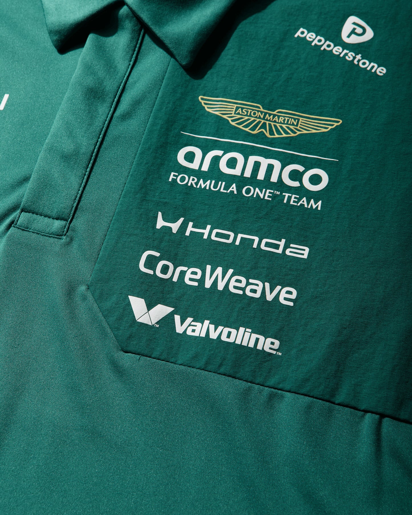 Puma Amf1 Replica Polo Green Lux T-Shirts Polo 713888-01