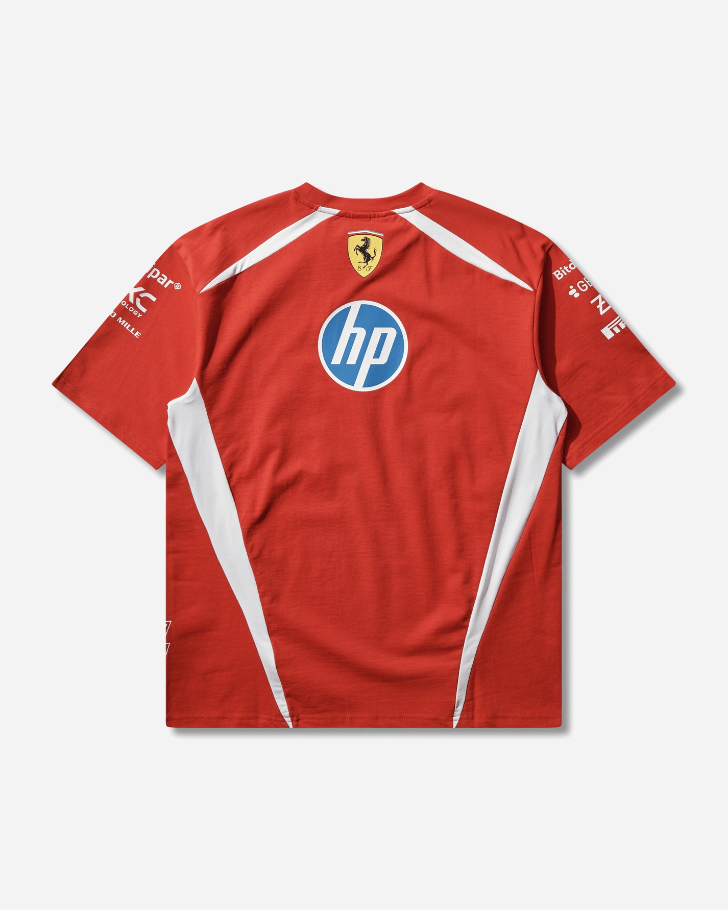 Puma Sf Replica Drivers Auth Shortsleeve Red/Lh T-Shirts Shortsleeve 713827-44