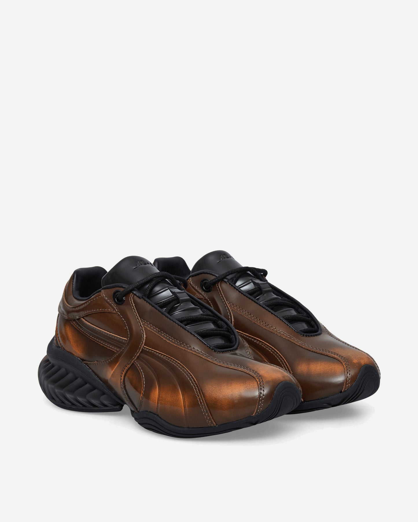 Puma Cell Geo 1 Leather J L A L  F F Chestnut Brown Sneakers Low 408755-01