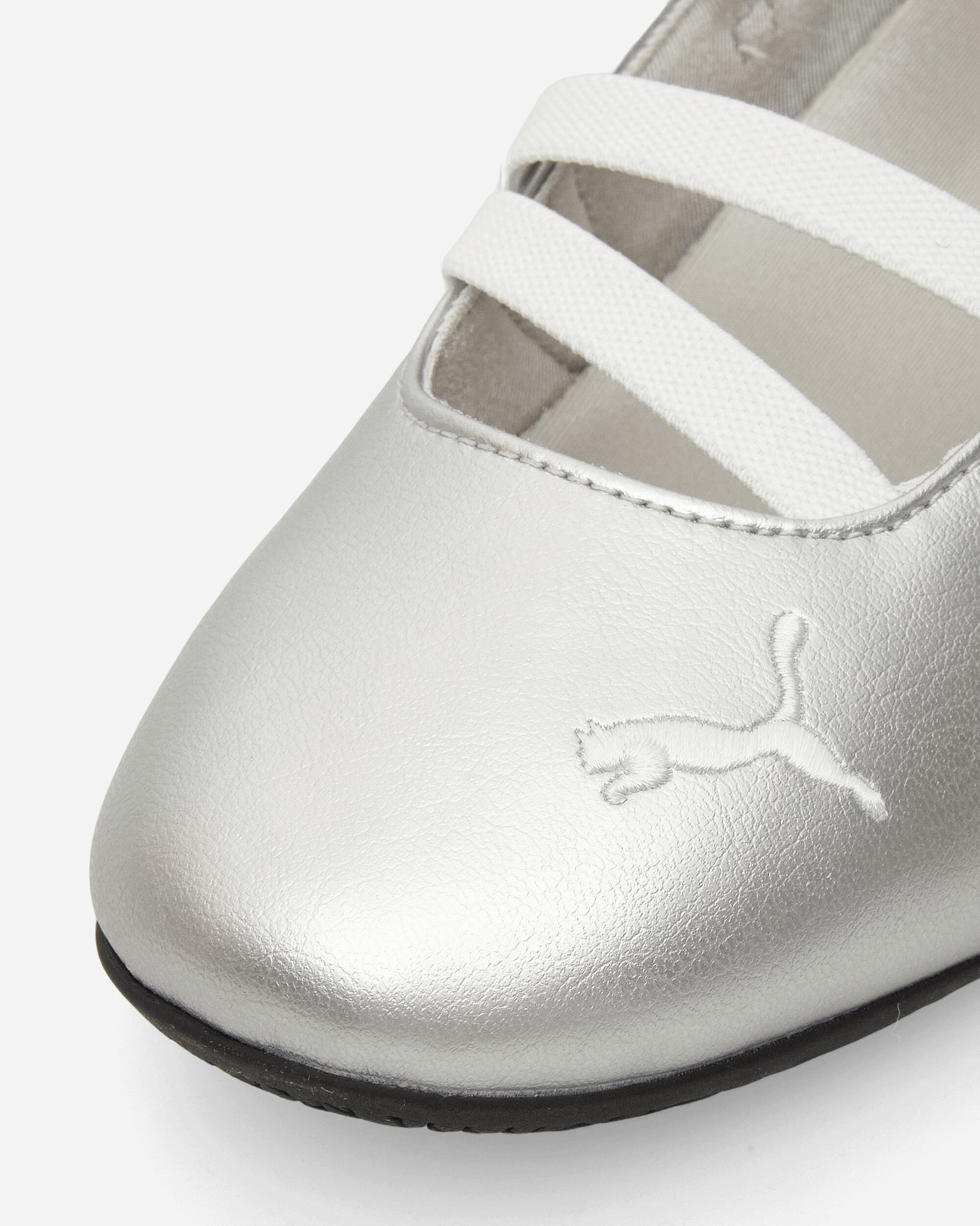 Puma Speedcat Ballet Metallic Wns Silver/White Sneakers Low 401581-01