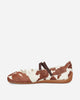 Puma Wmns Speedcat Ballet Cow Chocolate Brown/Warm White Sneakers Low 407787-01