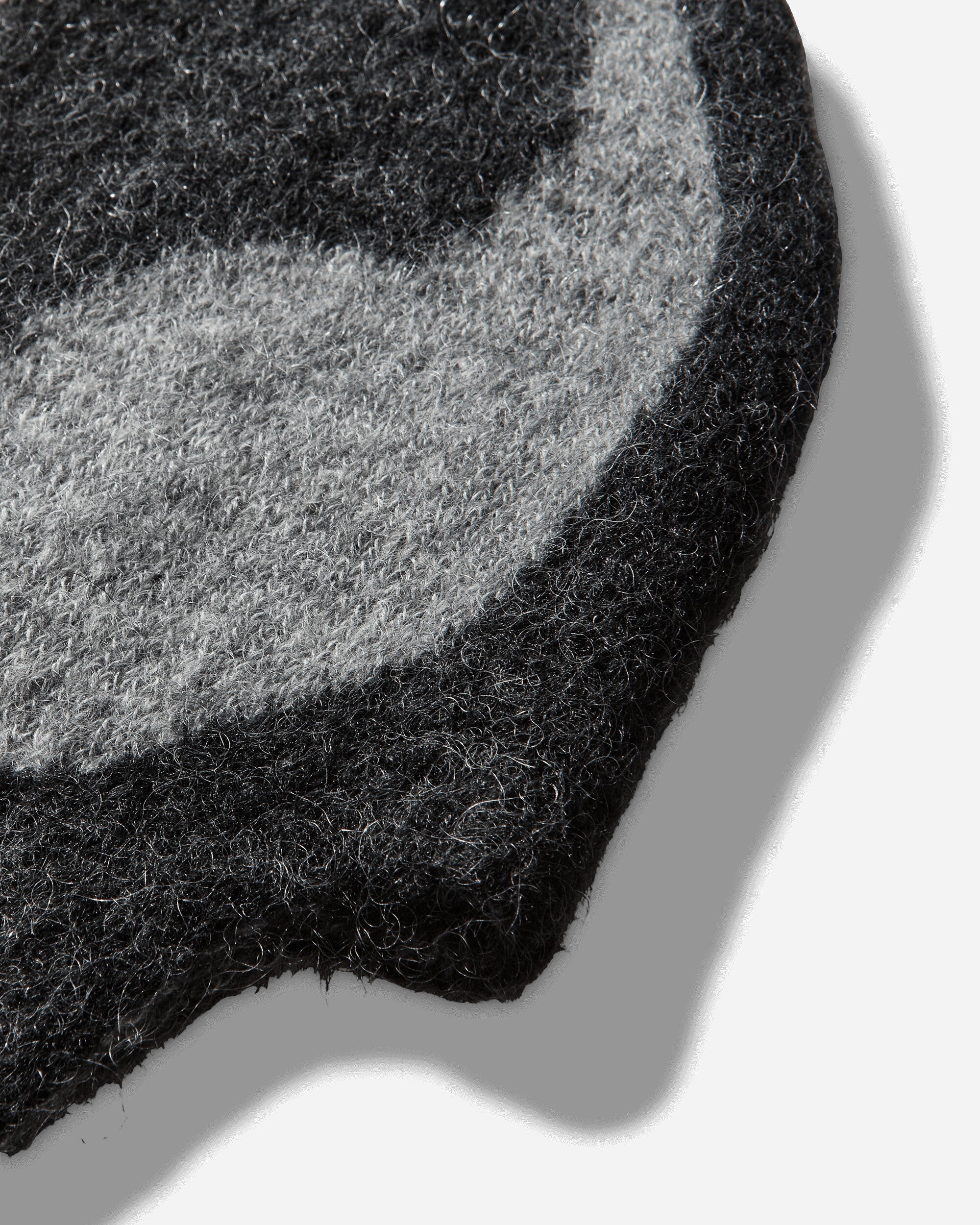 ROA Bonnet Mohair Beanie Slate Hats Balaclavas YBUW241YA10 GRY0003