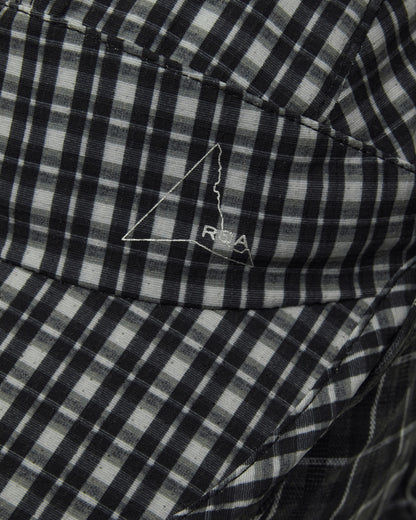 ROA Aair Floweave Printed Check Desert Cap Anthracite Hats Caps YBUW214FA09 ANT0001