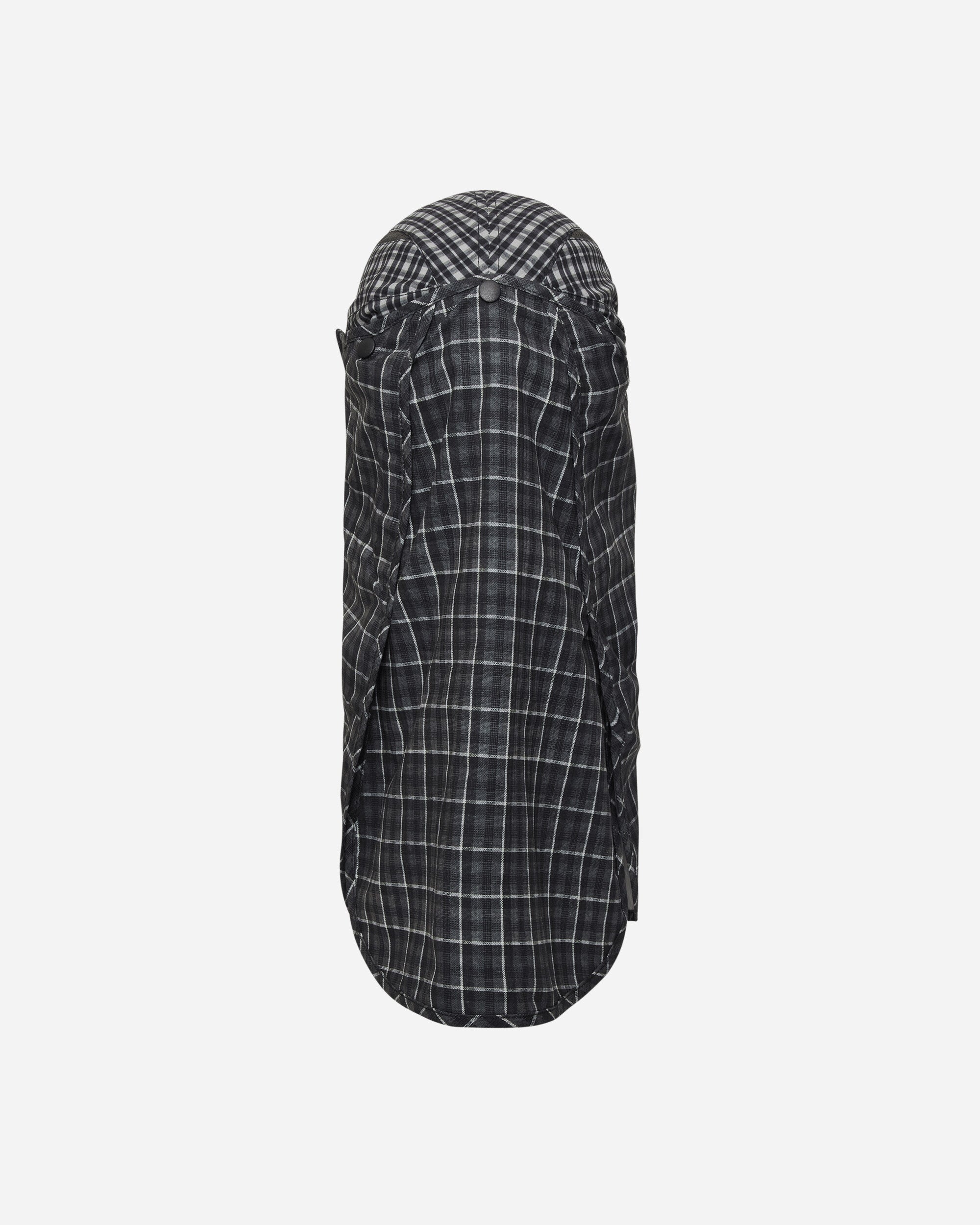 ROA Aair Floweave Printed Check Desert Cap Anthracite Hats Caps YBUW214FA09 ANT0001