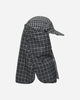 ROA Aair Floweave Printed Check Desert Cap Anthracite Hats Caps YBUW214FA09 ANT0001