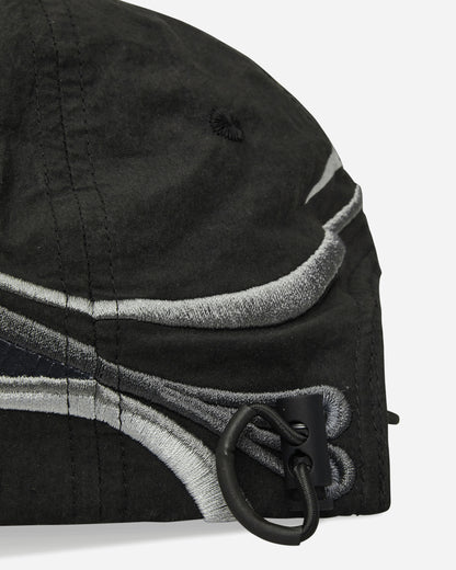 ROA Pursuit 6 Panel Cap Black Hats Caps YBUW213FA08 BLK0001