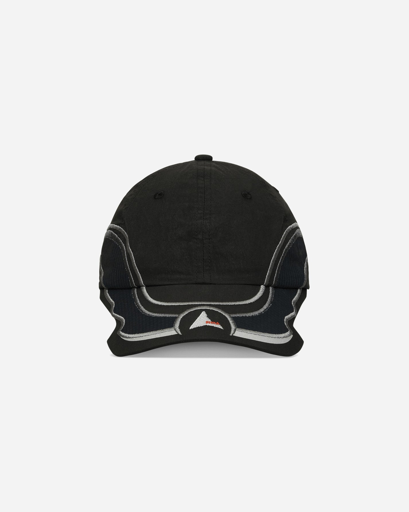 ROA Pursuit 6 Panel Cap Black Hats Caps YBUW213FA08 BLK0001