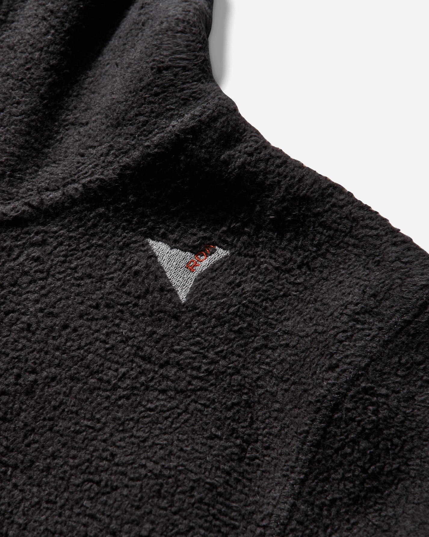 ROA Guniy Inside Out Zip-Up Baby Hoodie Washed Black Sweatshirts Hoodies YBWW031JY12 BLK0020