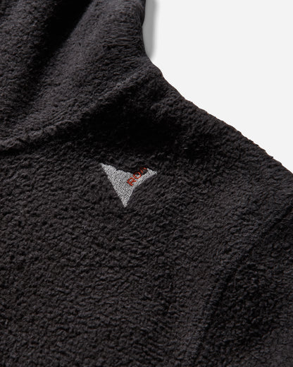 ROA Guniy Inside Out Zip-Up Baby Hoodie Washed Black Sweatshirts Hoodies YBWW031JY12 BLK0020