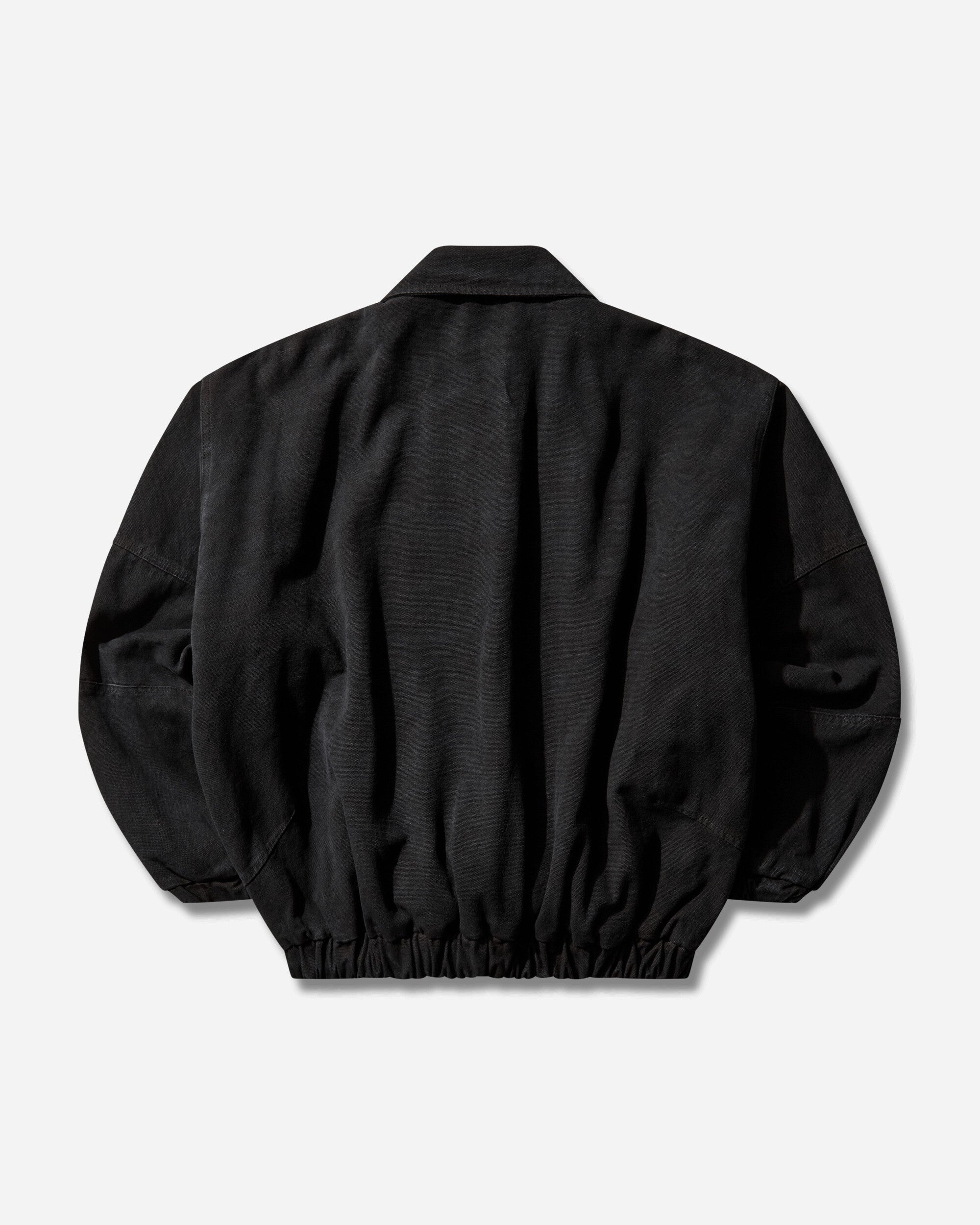 ROA Ash Canvas Jacket Washed Black Coats and Jackets Jackets YBMW006FA06 BLK0020