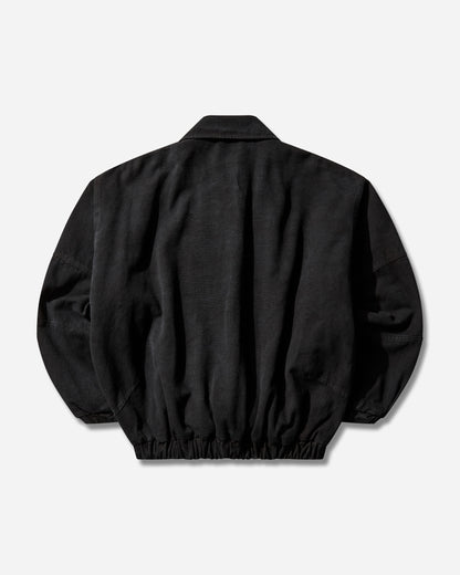 ROA Ash Canvas Jacket Washed Black Coats and Jackets Jackets YBMW006FA06 BLK0020