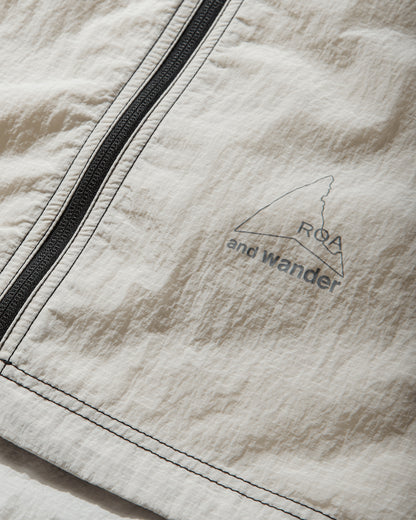 ROA R01 Roa × And Wander Ripstop Wnd Jacket Off White Coats and Jackets Jackets 5746181510SJ 031