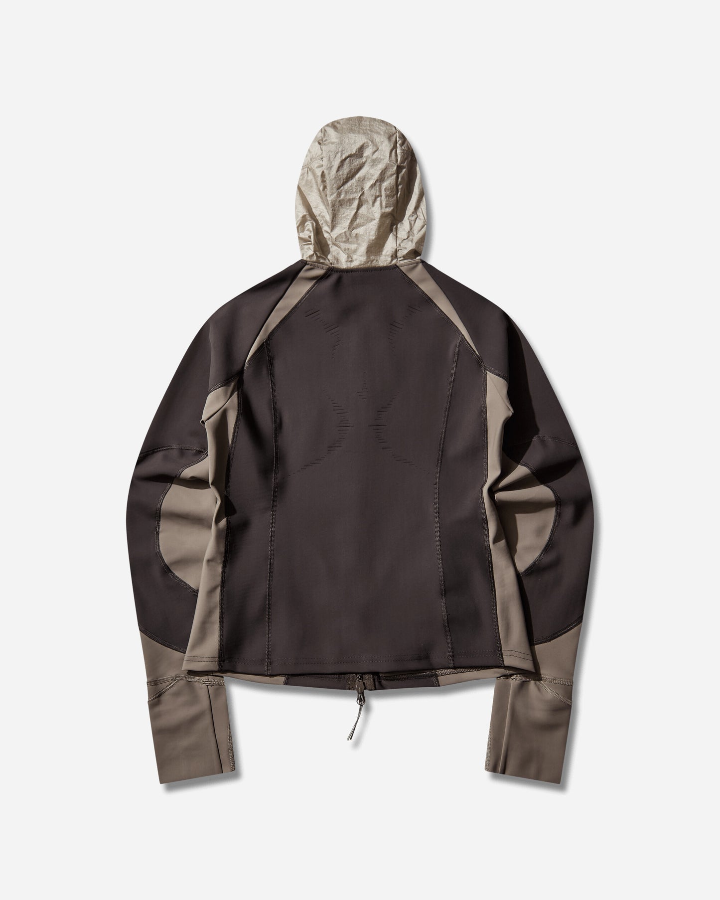 ROA Spine Stretch Hooded Jacket Dark Brown Coats and Jackets Jackets YBWW015FA06 BRW0003