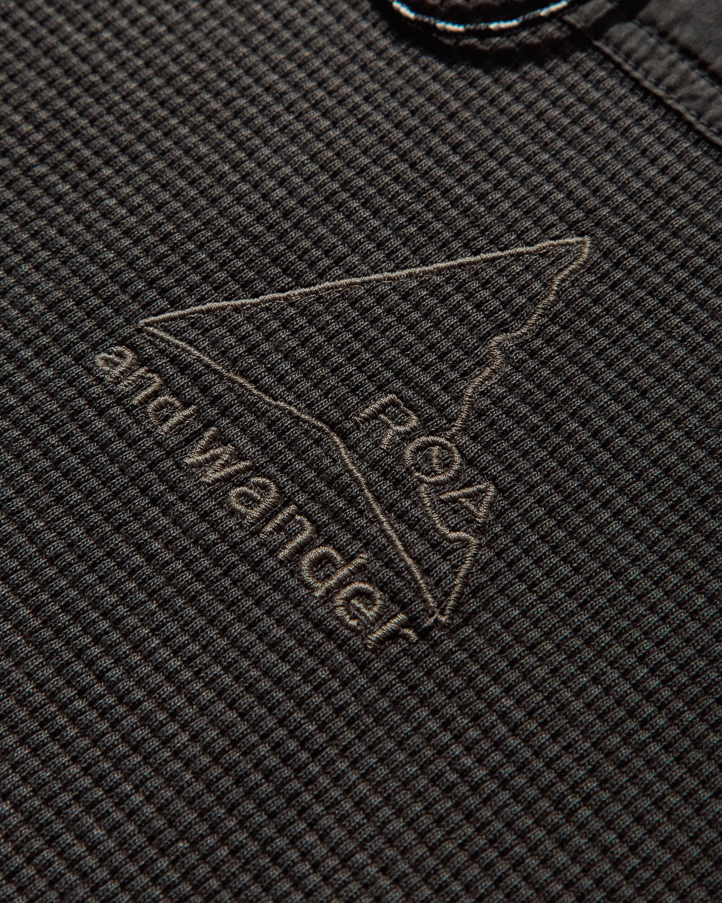 ROA Roa x And Wander Garment-dyed Long Sleeve Black T-Shirts Longsleeve 5745284539 10