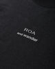 ROA R08 Roa × And Wander Logo Printed T Black T-Shirts Shortsleeve 5746184517SJ 010