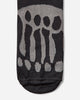 ROA Bones Logo Q Skin Technical Crew Socks Black Underwear Socks YBUW003YA03 BLK0001