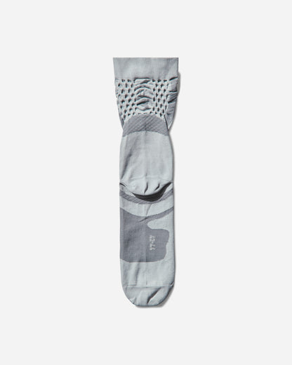ROA Bones Logo Q Skin Technical Crew Socks Light Grey Underwear Socks YBUW003YA03 GRY0004