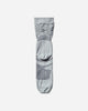 ROA Bones Logo Q Skin Technical Crew Socks Light Grey Underwear Socks YBUW003YA03 GRY0004