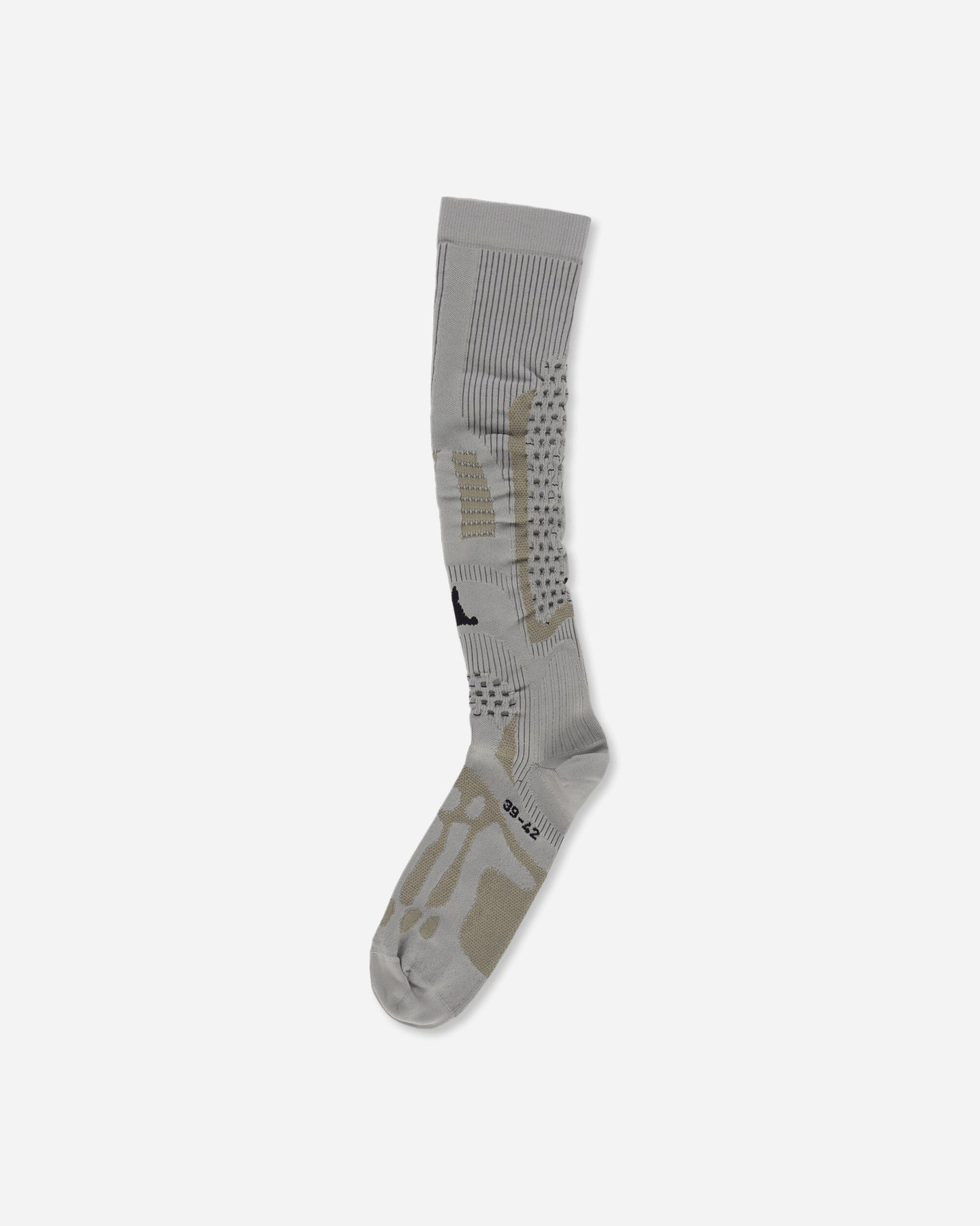 ROA Bones Logo Q Skin Technical Socks Taupe Underwear Socks RBMW0410YA53 BEG0002