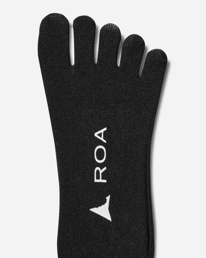 ROA Paws Fishnet Five Fingers Socks Black Underwear Socks YBUW001YA01 BLK0001