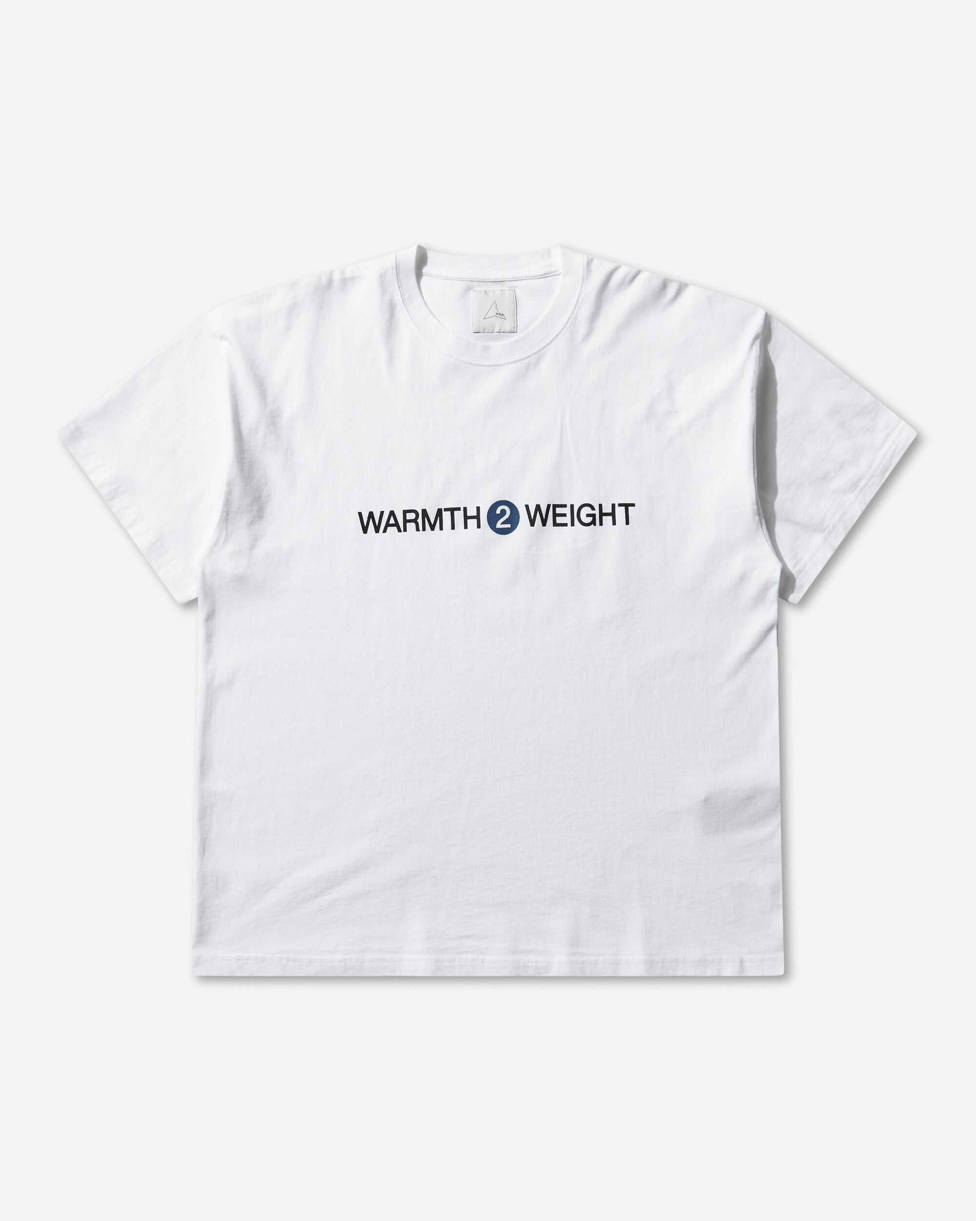 ROA Warmth T-Shirt White T-Shirts Top YBMW078JY06 WTH0001