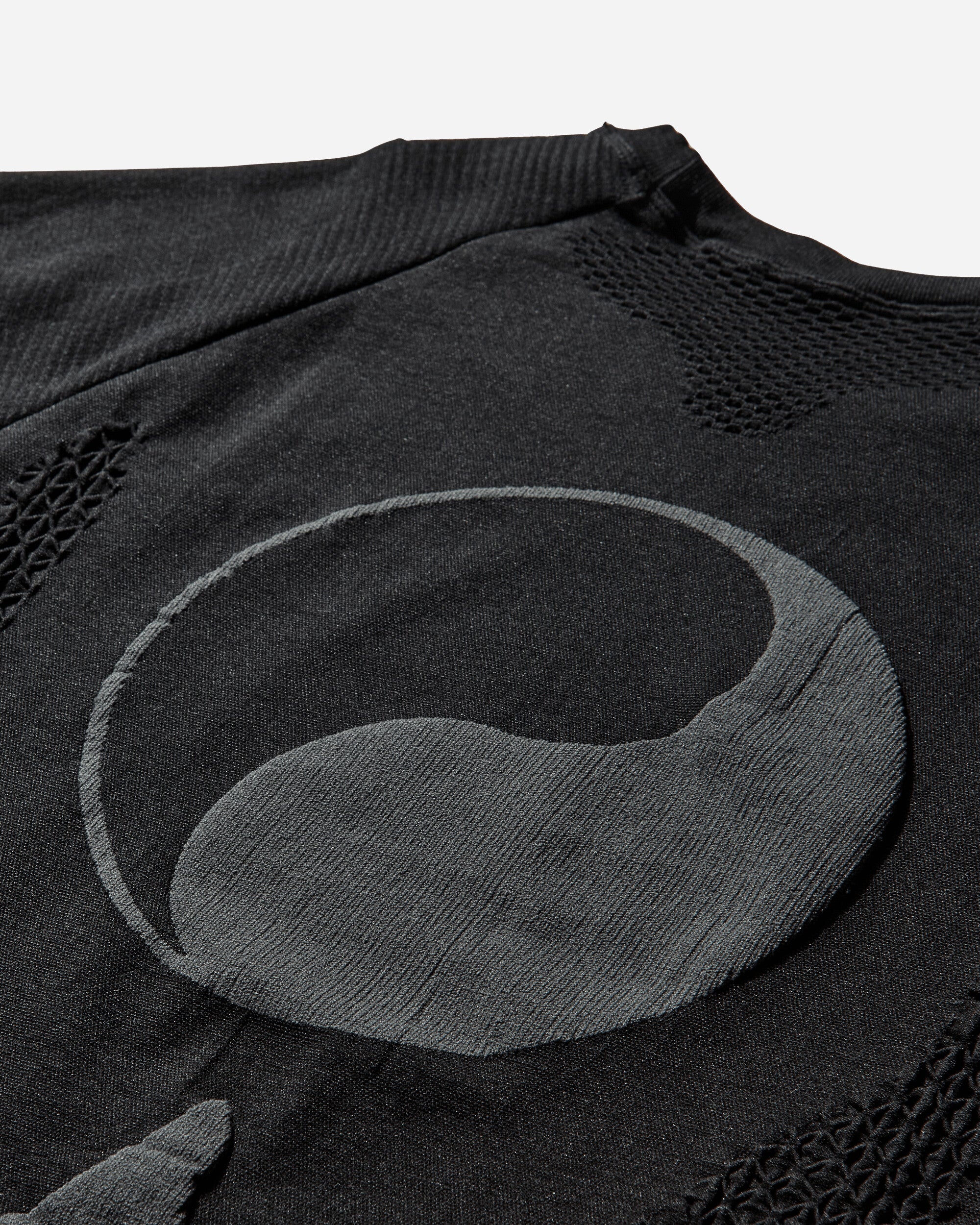 ROA Aune Seamless Knit Long Sleeve Carbon Sweatshirts Track Tops YBMW089YA07 BLK0001