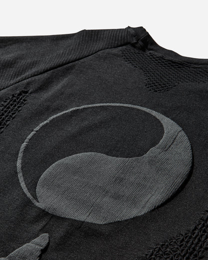 ROA Aune Seamless Knit Long Sleeve Carbon Sweatshirts Track Tops YBMW089YA07 BLK0001