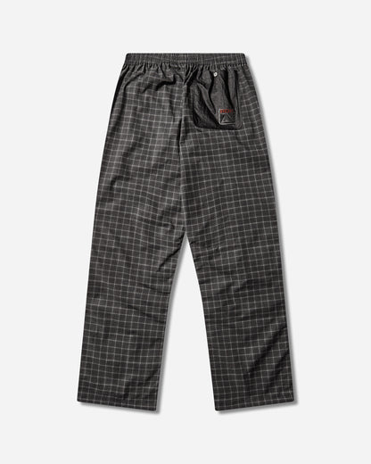 ROA Aair Floweave Printed Check Elasticated Waistband Pants Anthracite Pants Trousers YBMW023FA21 ANT0001