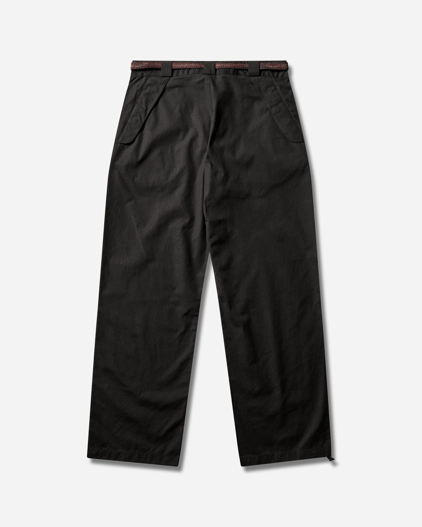 ROA Centipede Buckle Chino Pant Black Pants Trousers YBMW044FA41 BLK0001