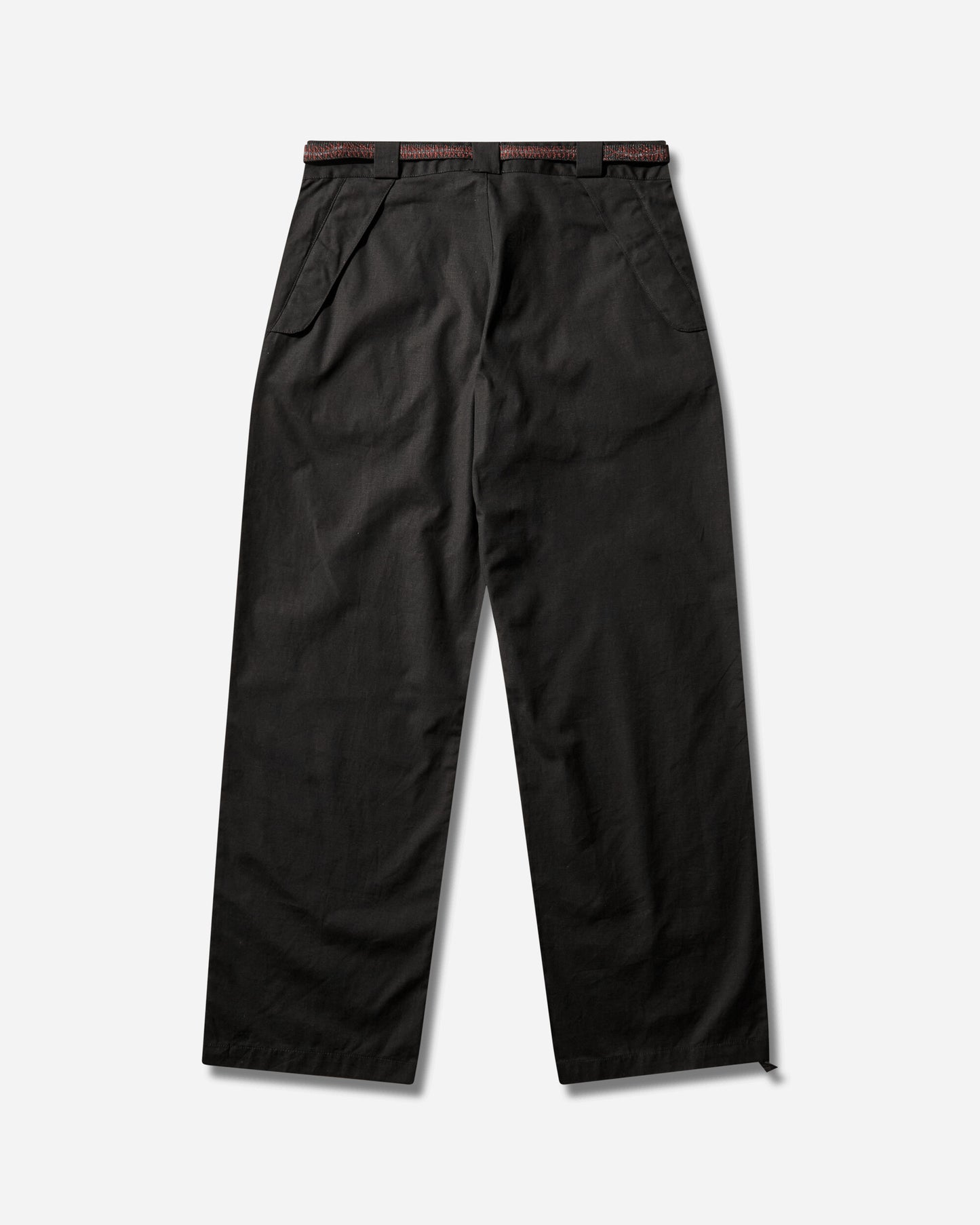 ROA Centipede Buckle Chino Pant Black Pants Trousers YBMW044FA41 BLK0001