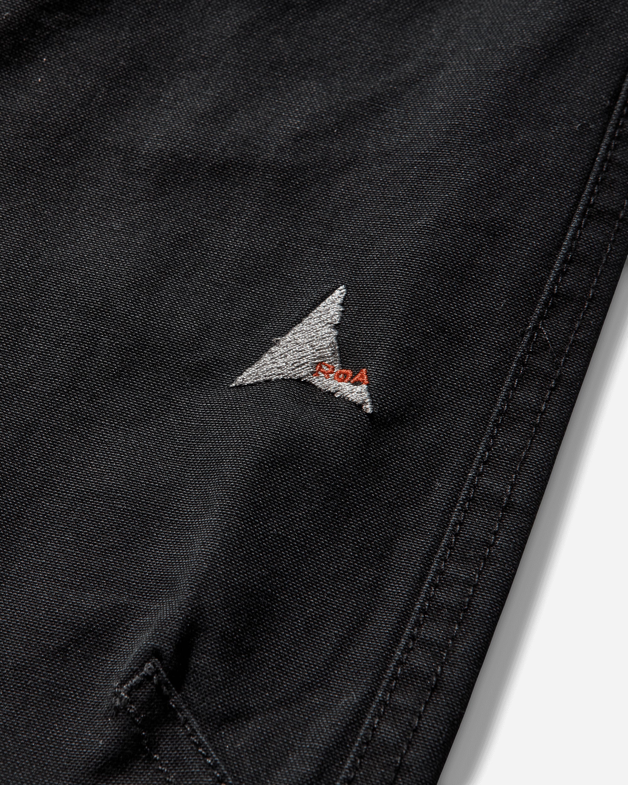 ROA Crimp Shaped Cotton Pants Anthracite Pants Trousers YBMW053FA49 ANT0001