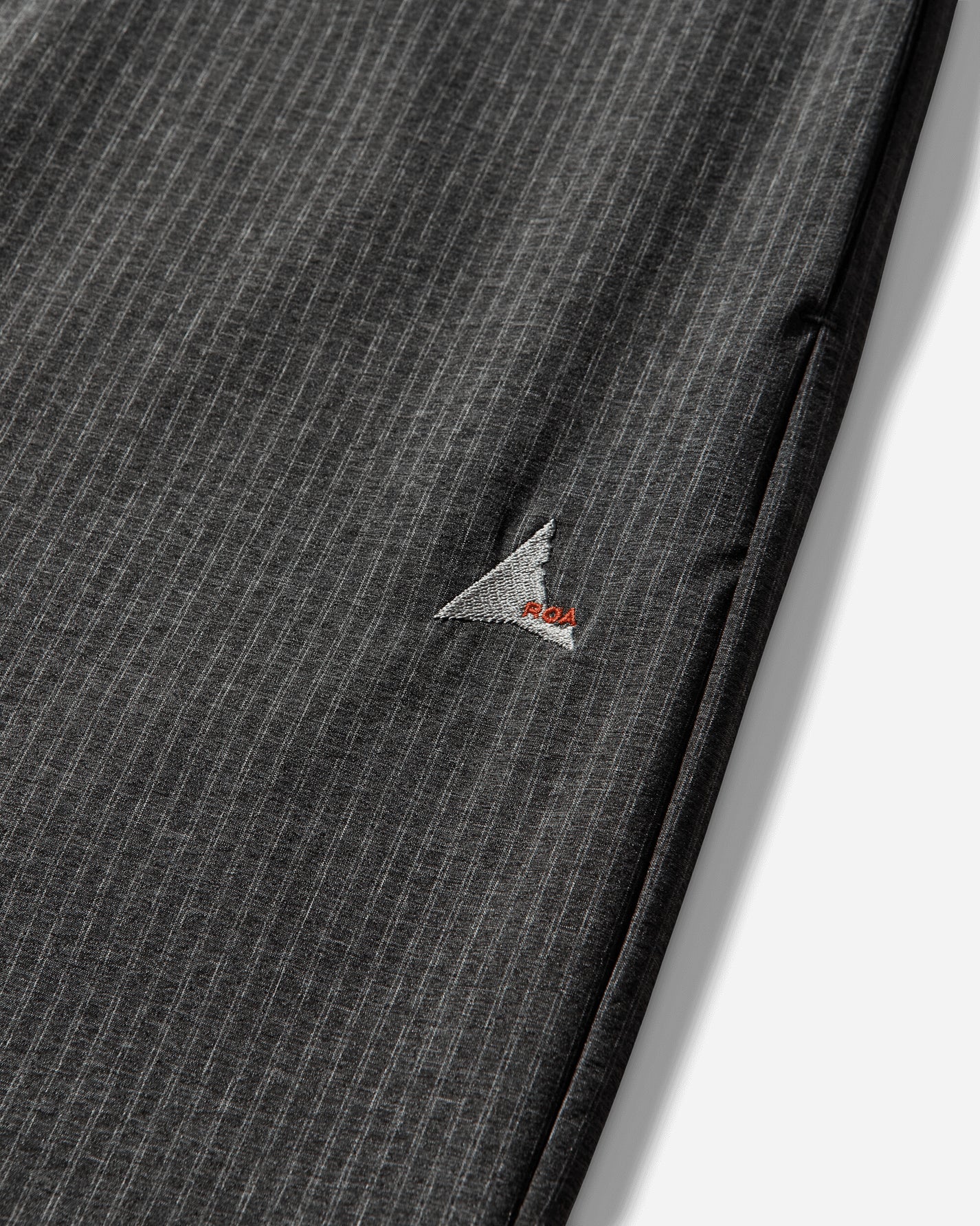 ROA Numb Pinstriped Packable Pants Black Pants Trousers YBUW012FA05 BLK0001