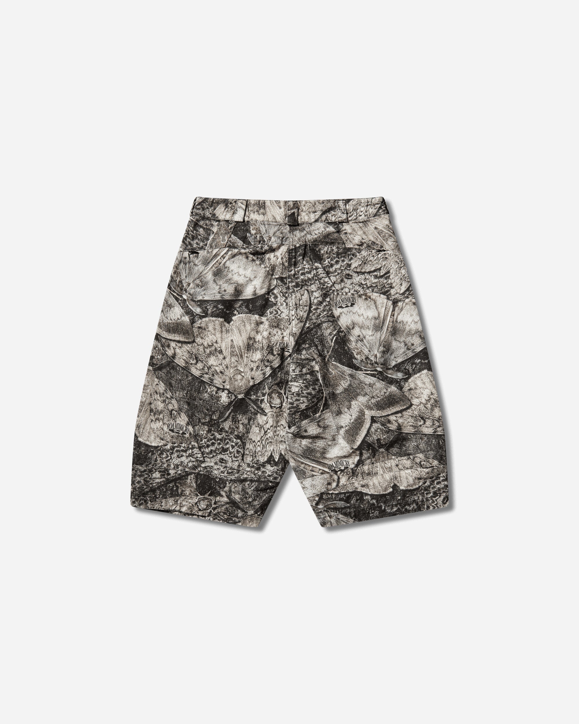 ROA Siera Moth Print 3/4 Pant Brown Pants Trousers YBWW022FA08 BRW0001