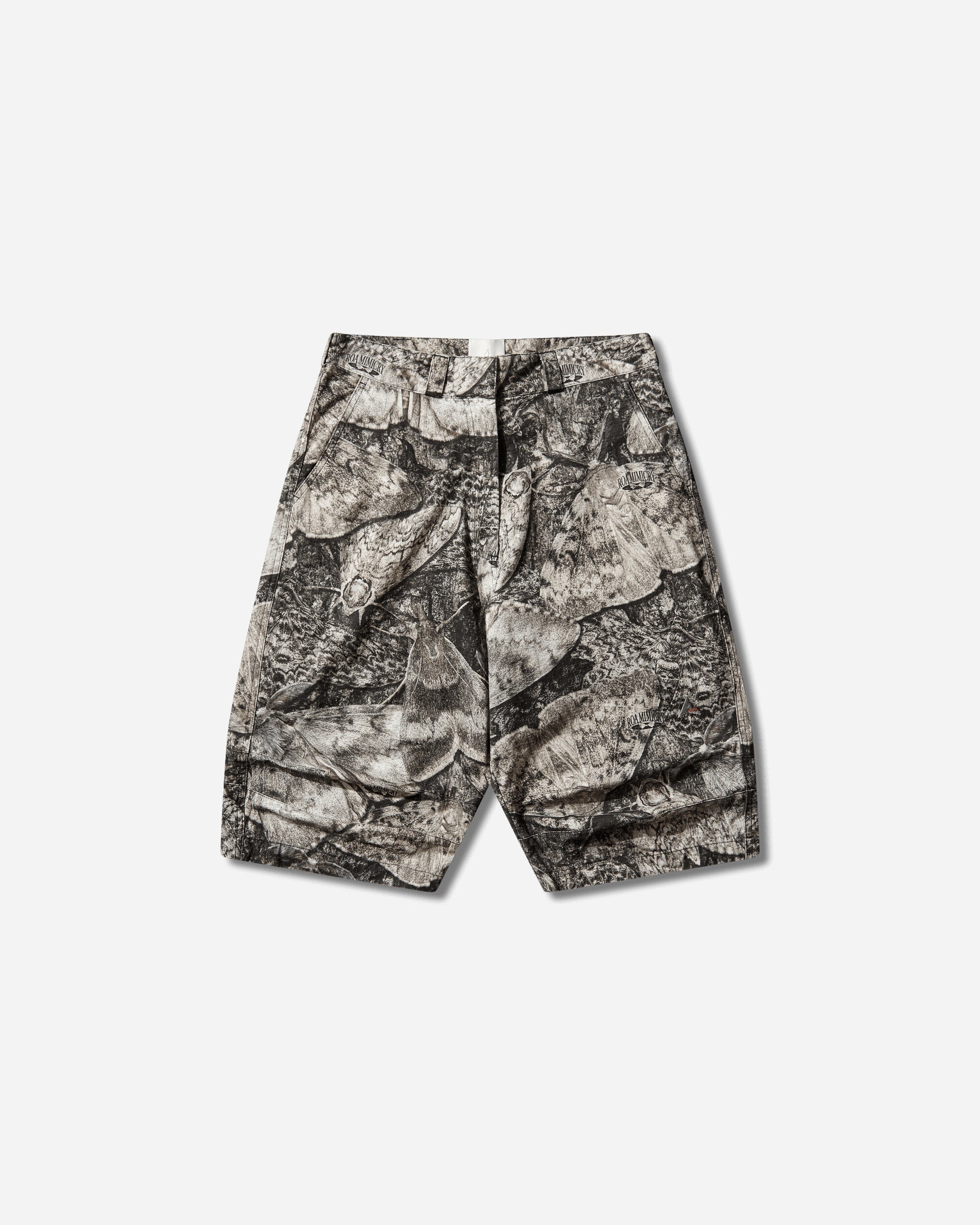 ROA Siera Moth Print 3/4 Pant Brown Pants Trousers YBWW022FA08 BRW0001