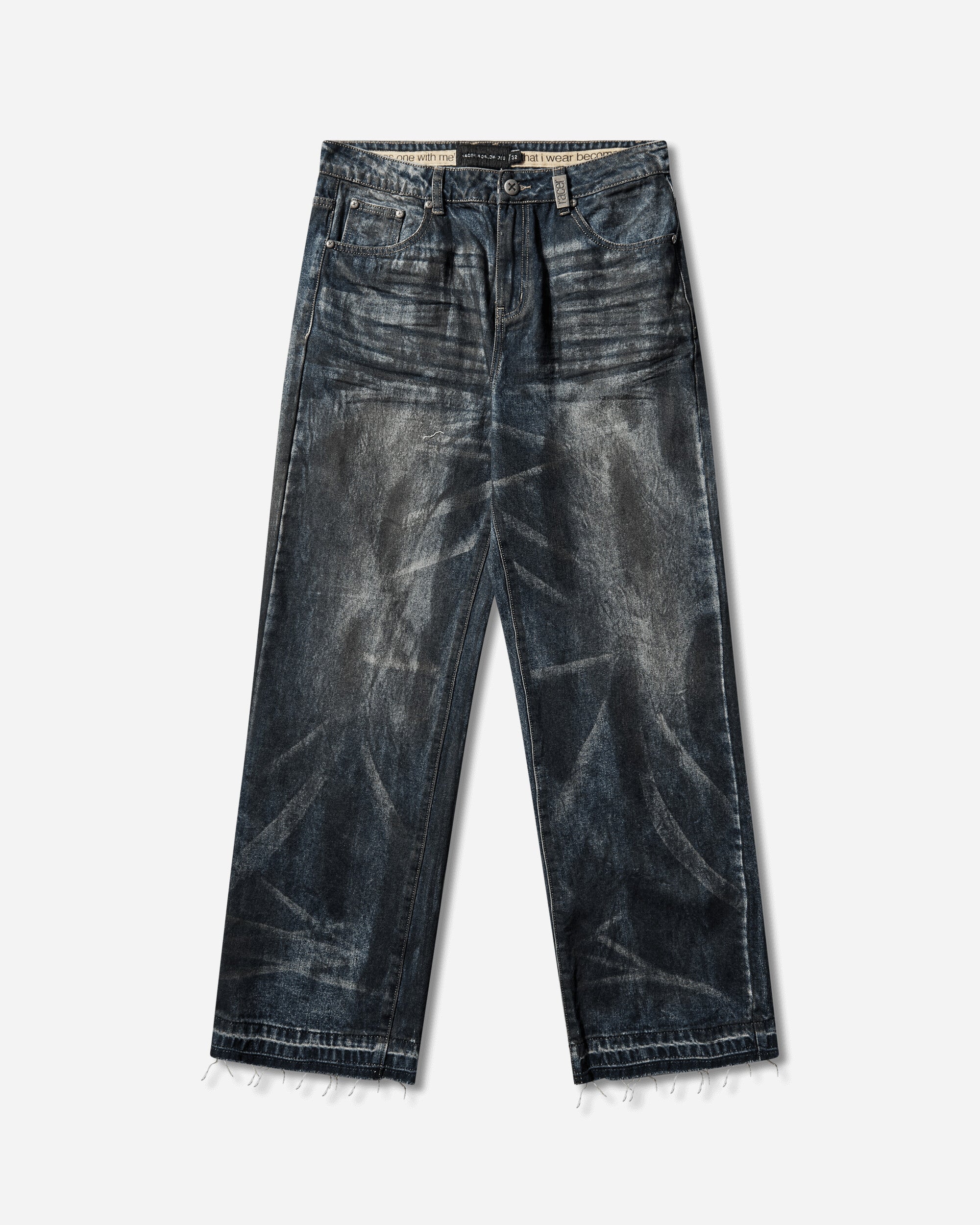 Racer Worldwide Painted Denim Blue/Black Pants Denim FW25-JEANS-PAINTED BLUE