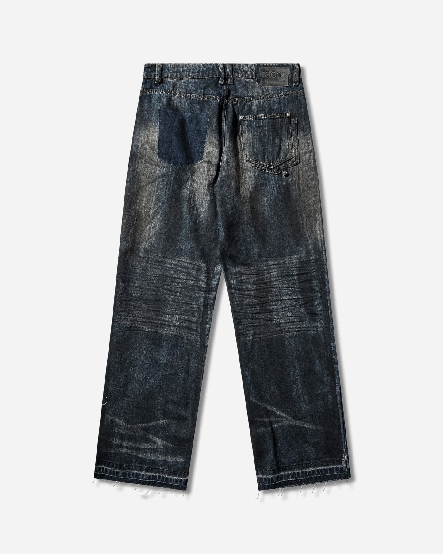 Racer Worldwide Painted Denim Blue/Black Pants Denim FW25-JEANS-PAINTED BLUE