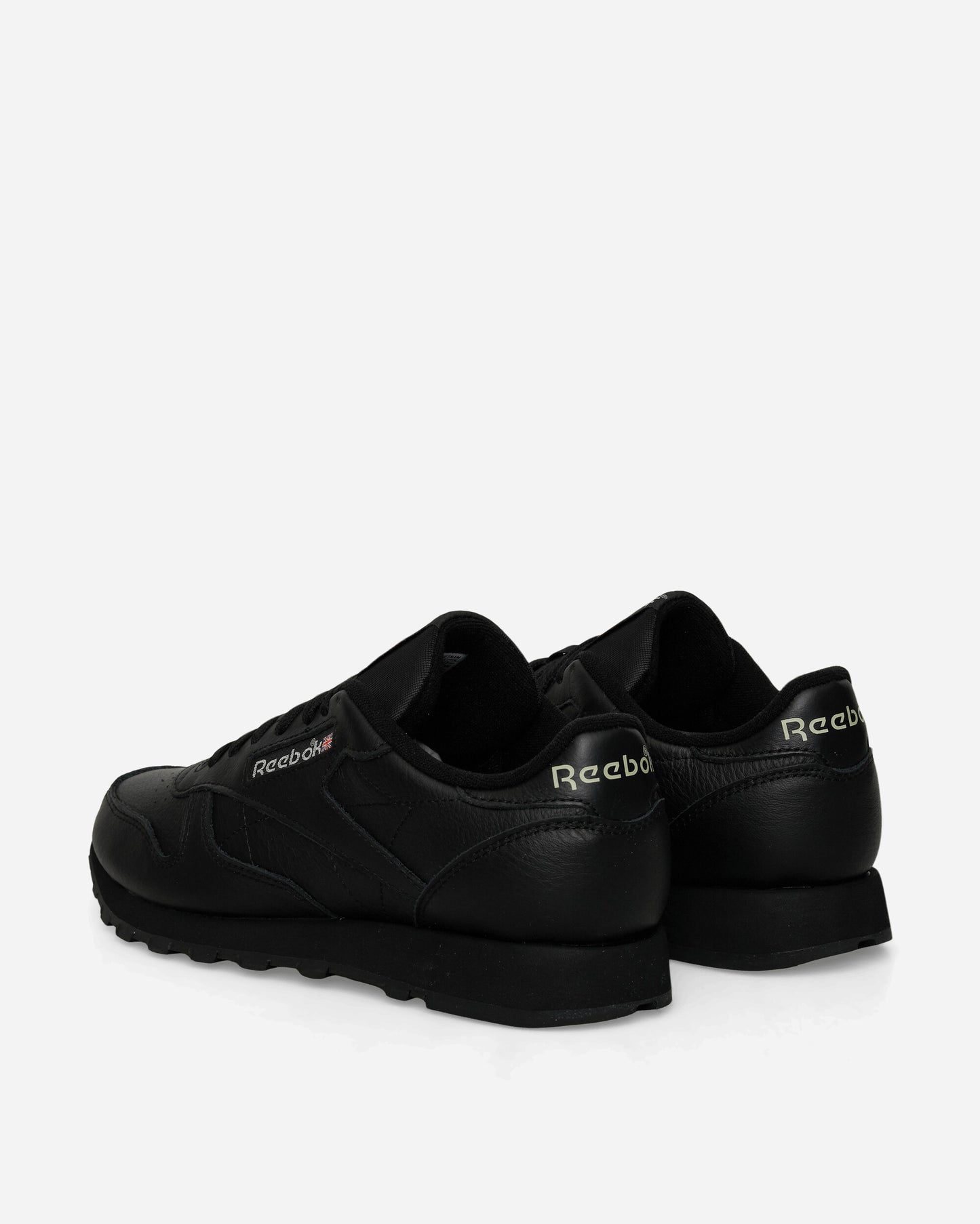 Reebok Classic Leather Cblack/Cblack/Pugry5 Sneakers Low 100008494 494